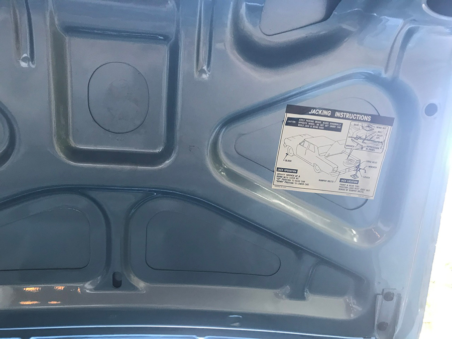 inside decklid